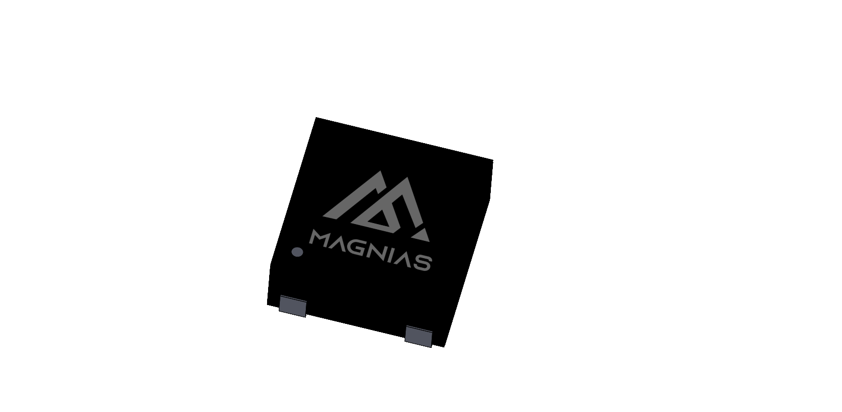 TDFN1010-4L 3D package render